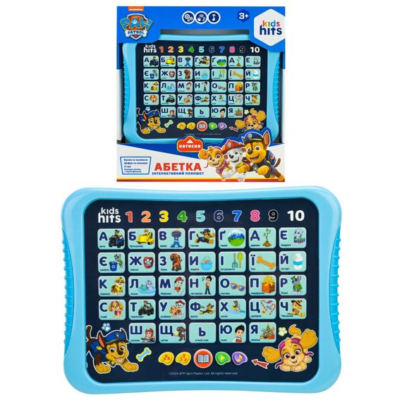 Детский развивающий планшет "Азбука Paw Patrol" KH01/014L