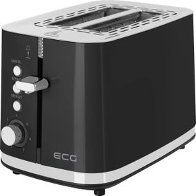 Тостер ECG ST 2766 Vintage Nero 925 Вт чорний