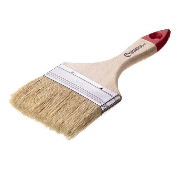 Пензель флейцевий 90*10.5*52 мм INTERTOOL KT-1290 | Зображення 1