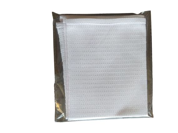 Рушник кухонний вафельний М&М 30х45 см Білий (213737) | Зображення 3