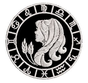 Шеврон знак зодіаку ДЕВА