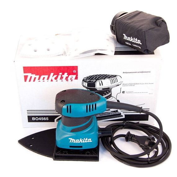 Шліфмашина вібраційна Makita BO4565 (112x190 мм, 14000 хв-1, 200 Вт) | Зображення 3