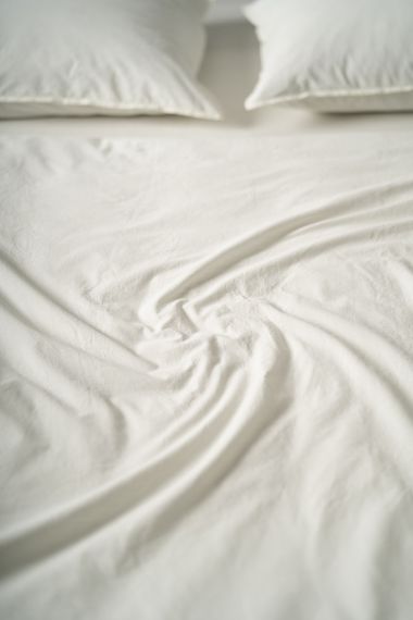 Комплект постільної білизни SoundSleep Stonewash Adriatic Milky сімейний молочний (93315609) | Зображення 9