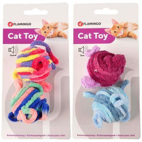 Flamingo Woolen Balls фламинго шерстяные мячи игрушка для котов