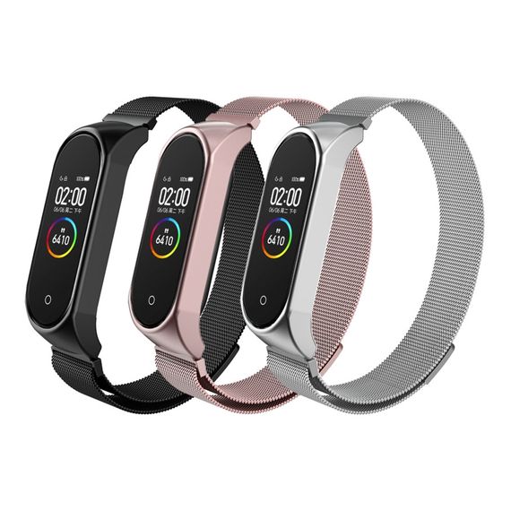 Ремешок для Xiaomi Mi Band 3/4/5/6 Milanese Loop