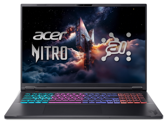 Ноутбук Acer Nitro 18 AI AN18-61-R4L8 (NH.QY7EU.004) Obsidian Black