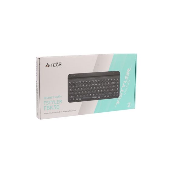 Клавіатура A4Tech FBK30 Wireless/Bluetooth Black (4711421972499) | Зображення 6