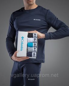 Набор трусов Columbia, подарочный комплект трусов Коламбия в коробке на 2-5 штук, нижнее белье Columbia 2-5 шт