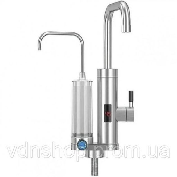 Водонагрівач із фільтром для води ZSWK-D02 проточний VT-26 | Зображення 1