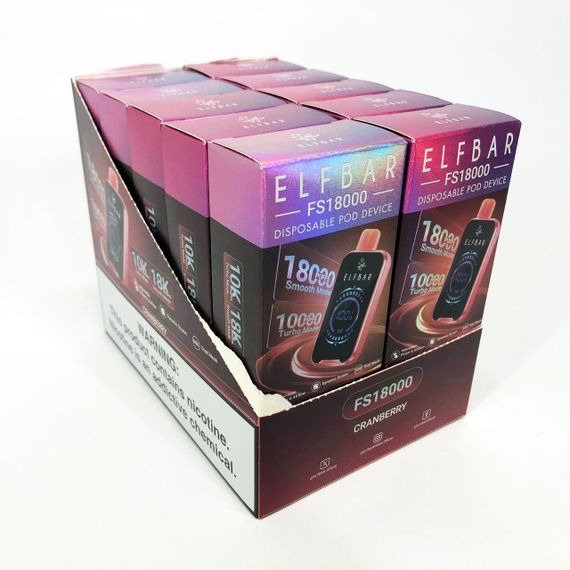 ELF BAR FS18000 5%. Журавлина (Cranberry) | Зображення 6