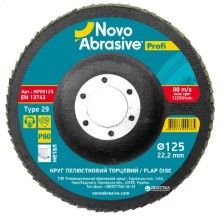 Диск пелюстковий торцевий d125мм T29 P80 5 шт/уп Profi NovoAbrasive