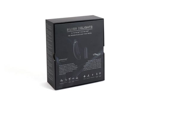 Преміальний подарунковий набір Silver Delights Collection: Womanizer Premium та We-Vibe Tango | Зображення 7