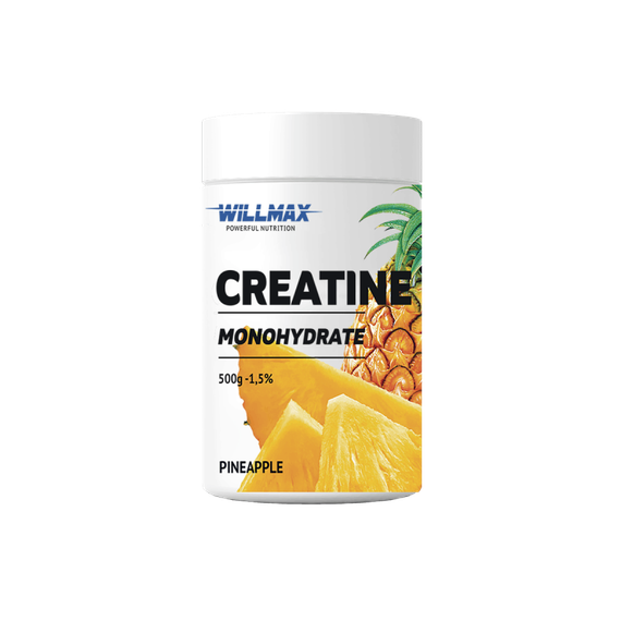 Креатин Моногідрат Creatine Monohydrate Willmax 500 грам