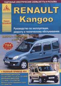 Renault Kangoo. Посібник з ремонту й експлуатації. Книга