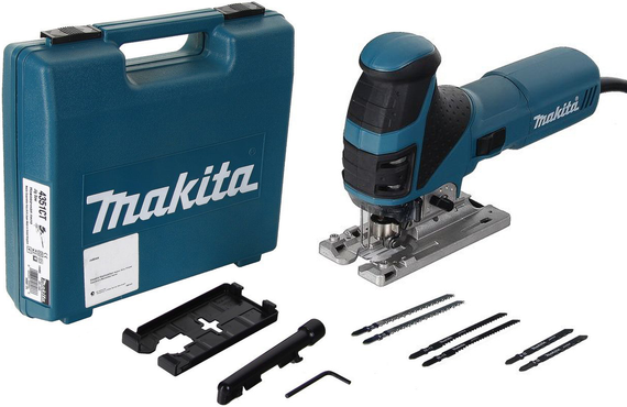 Лобзик мережевий Makita 4351FCT (720 Вт, 26 мм, 800-2800 хв-1, кейс)