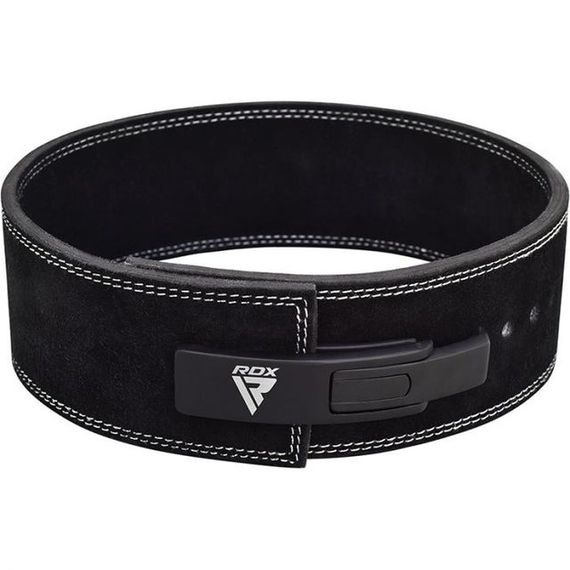 Пояс для важкої атлетики RDX 4 Pro Liver Buckle шкіряний Black Plus M | Зображення 2