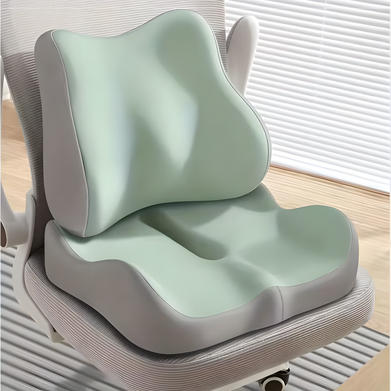 Комплект ортопедичних подушок Memory Foam для авто та офісного крісла