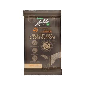 Лакомства Nature's Protection Lifestyle Grain Free Salmon Healthy Skin & Coat Support беззерновые с лососем для молодых собак всех пород 160 гр