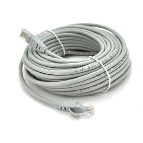 Патч-корд литой VEGGIEG,CCA,UTP,RJ45,Cat.5e,8m,серый
