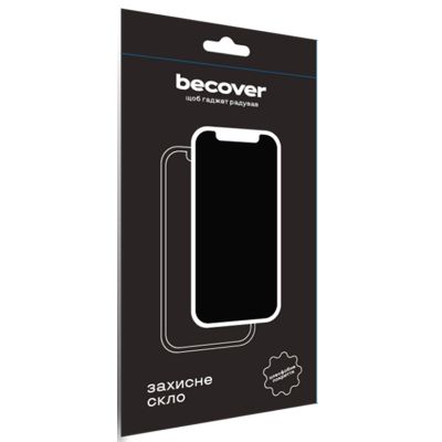 Стекло защитное BeCover Xiaomi Redmi 12 Black (709610) | Зображення 4