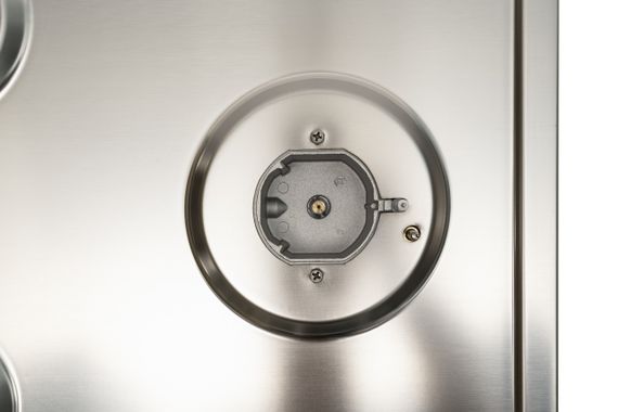 Варочная поверхность три конфорки Ventolux HG430 CS (X) 7 нержавейка | Зображення 5