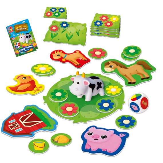 Настільна гра "Квіткова пригода" VT2100-20 українською мовою | Зображення 4