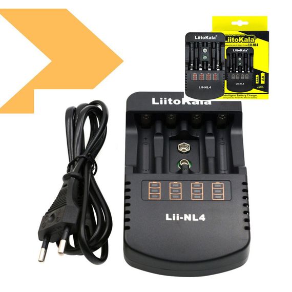 Зарядний пристрій з швидкою зарядкою Liitokala Lii-NL4 (46674-LiitoKala Lii-NL4_258) | Зображення 1