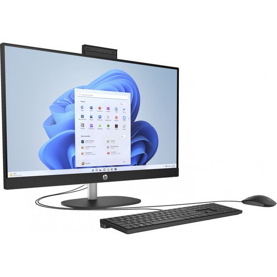 Компьютер HP 27-cr0030ua AiO / Ryzen7 7730U, 16, 512, WiFi, Cam, K&M (A1QY0EA) | Зображення 1