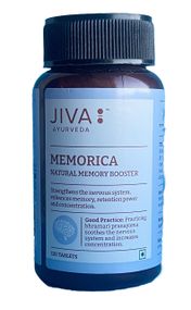 Меморика Джива 120 таб., Jiva Ayurveda, Memorica, Меморіка, тонік для мозку,