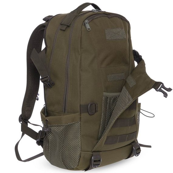 Тактичний триденний штурмовий рюкзак Silver Knight TY-9396, 24 л (49×27×18 см) Олива | Зображення 5