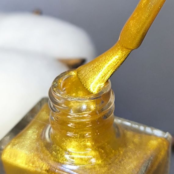 Лак-краска Designer №18 (Золотая) Stamping Paint 9 мл