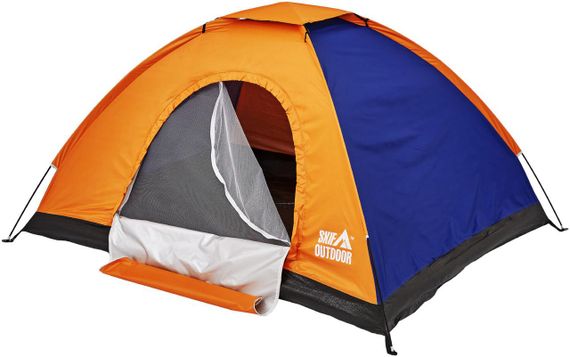 Палатка Skif Outdoor Adventure 200x150 см Палатка туристическая Палатка для отдыха Трехместная палатка | Зображення 2