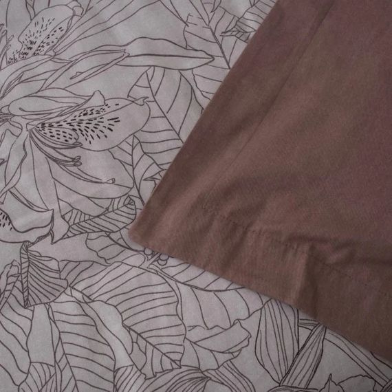 Постільна білизна євро Viluta Brushed Warm Cotton WC 13 220х200 см | Зображення 4