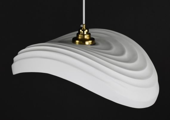 Люстра підвісна на 1 лампочку 27849 Латунь 25-150х33х42 см. | Зображення 6