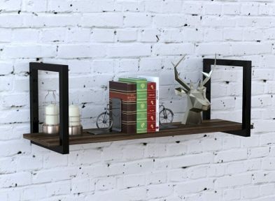 Полка настенная Loft Design PL1-112-16 орех модена