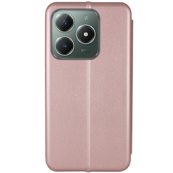 Шкіряний чохол-книжка Classy для Realme Note 50 5G Rose Gold | Зображення 1