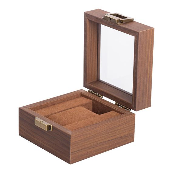 Дерев'яна скринька для наручного годинника 12×12×7.4 см HP-5-11