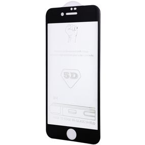 Захисне скло 5D Hard (full glue) (тех.пак) для Apple iPhone 7/8/SE (2020) (4.7") Чорний
