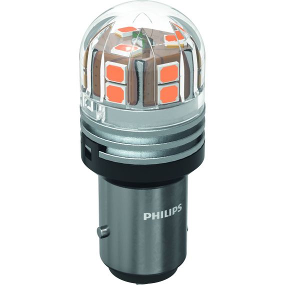 Комплект світлодіодних ламп PHILIPS 11499AU70X2 PY21/5W LED Ultinon Pro7000 BAY15d AMBER 12/24V | Зображення 1