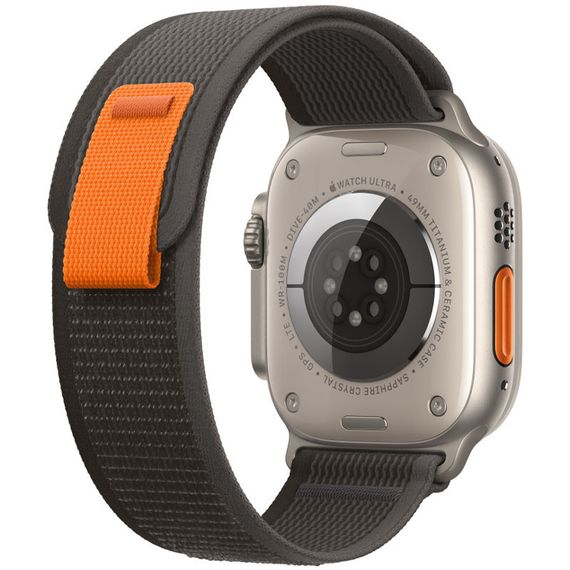 Ремешок Trail Loop для Apple Watch 42(ser.1-3)/44/45/46/49mm (m/l) Black / Grey | Зображення 2