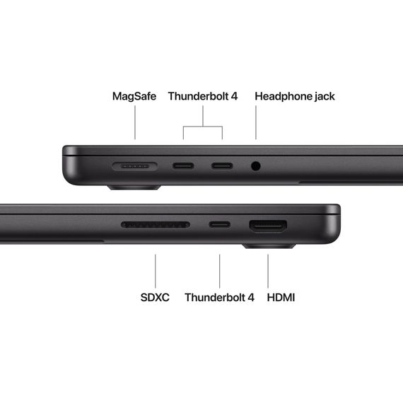 Ноутбук Apple MacBook Pro 14 A3434 M5 Space Black (MDE34UA/A) | Зображення 2