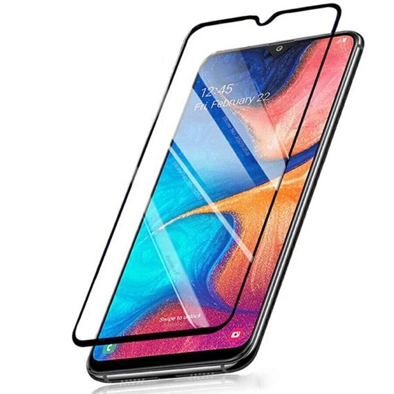 Захисне скло 2.5D на весь екран для Samsung Galaxy A20 | Зображення 1