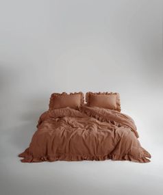 Постільна білизна Limasso Stonewashed Exclusive Ranforce 200 х 220 см Commencer