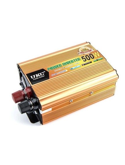 Инвертор автомобильный преобразователь напряжения UKC SSK-500W 12V | Зображення 2