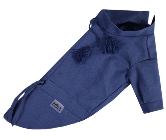 Сорочка лляна джинс RUB-57 | Зображення 1