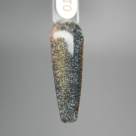 Светоотражающий гель-лак Gelix Space Cat №1 (с эффектом кошачего глаза) 8мл | Зображення 3