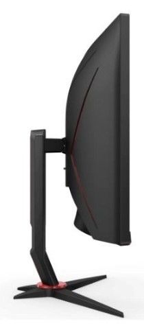 Монiтор 34" AOC CU34G2XP/BK Black/Red | Зображення 8
