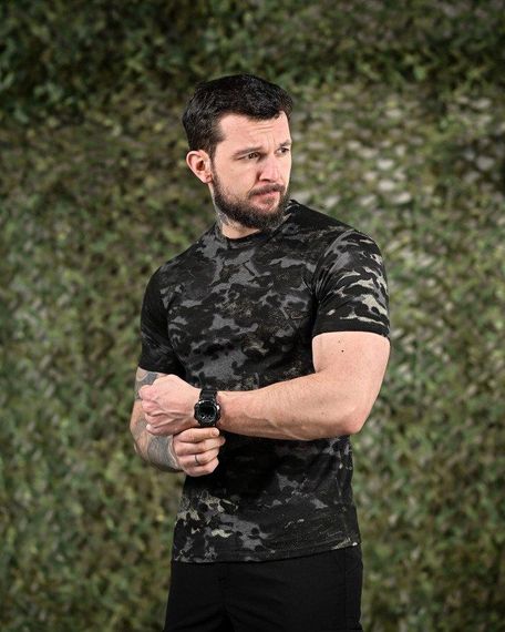 ХЛОПКОВА футболка тактична PATRIOT MultiCam black ДЛ6383 | Зображення 2