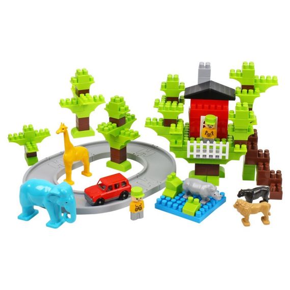 Детский набор конструктора "Дом на дереве" 1119TXK 160 деталей | Зображення 1