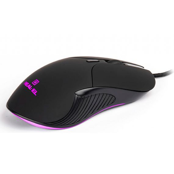 Мишка REAL-EL RM-295 USB Black | Зображення 4
